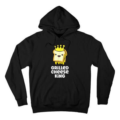 Grilled Cheese Partner Outfit Grilled Cheese King Tall Hoodie