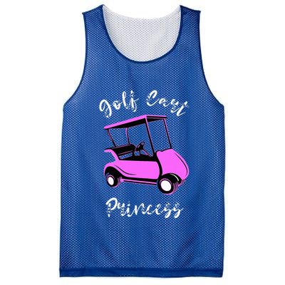 Golf Cart Princess Golfing Girl Golf Sport Lover Golfer Mesh Reversible Basketball Jersey Tank