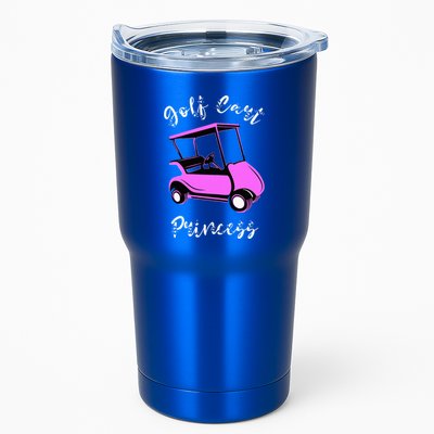 Golf Cart Princess Golfing Girl Golf Sport Lover Golfer Tumbler