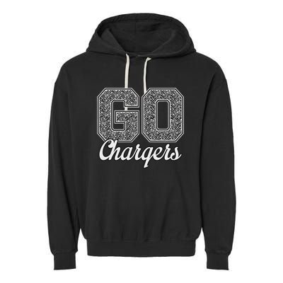 Go Chargers Pride Clear Springs Garment-Dyed Fleece Hoodie