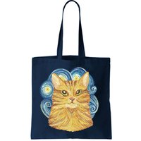 Golden Cat Post Impressionism Bag