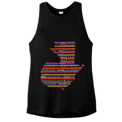 Guatemala Chapin Quetzal Antigua Tikal Tradicional Maya Ladies PosiCharge Tri-Blend Wicking Tank