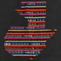 Guatemala Chapin Quetzal Antigua Tikal Tradicional Maya 7 Panel Mesh Trucker Snapback Hat