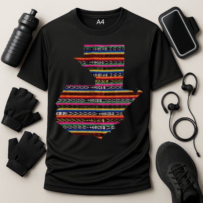 Guatemala Chapin Quetzal Antigua Tikal Tradicional Maya Cooling Performance Crew T-Shirt