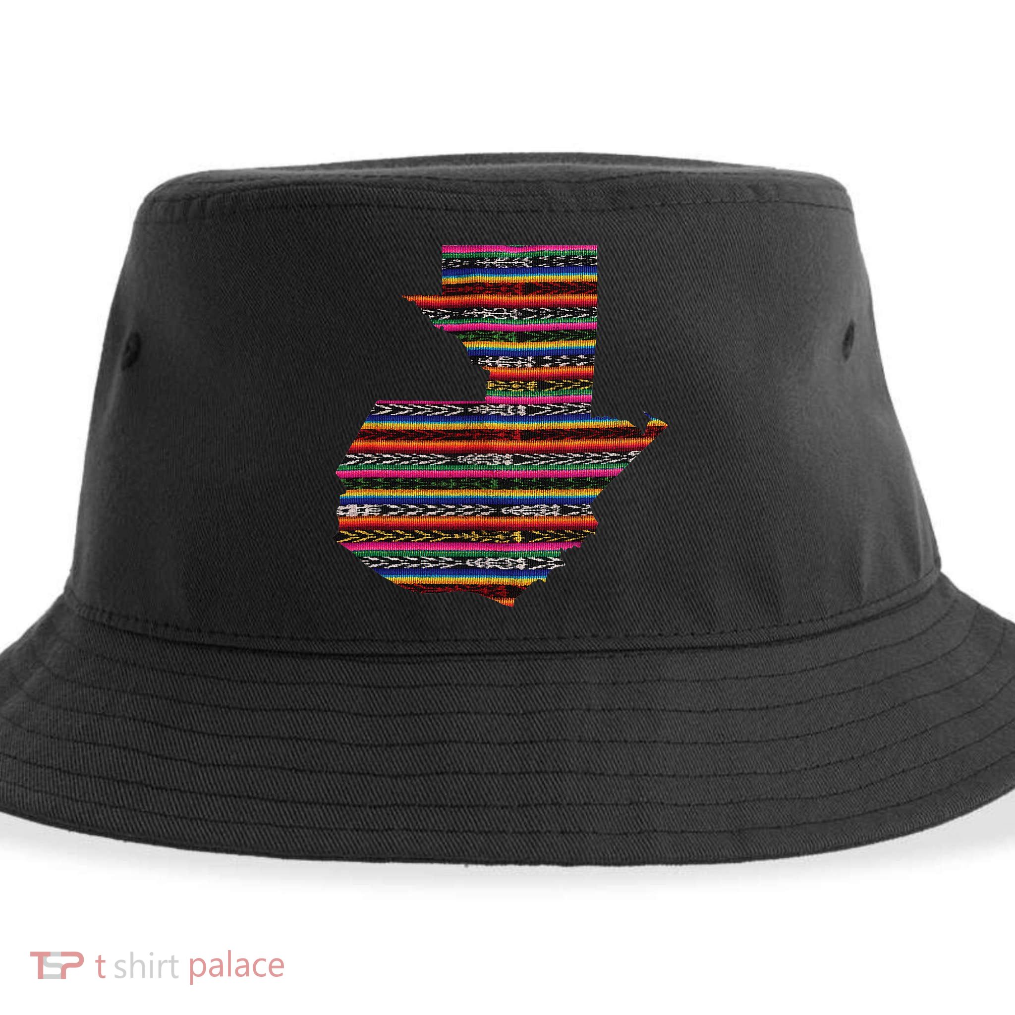Guatemala Chapin Quetzal Antigua Tikal Tradicional Maya Sustainable Bucket Hat