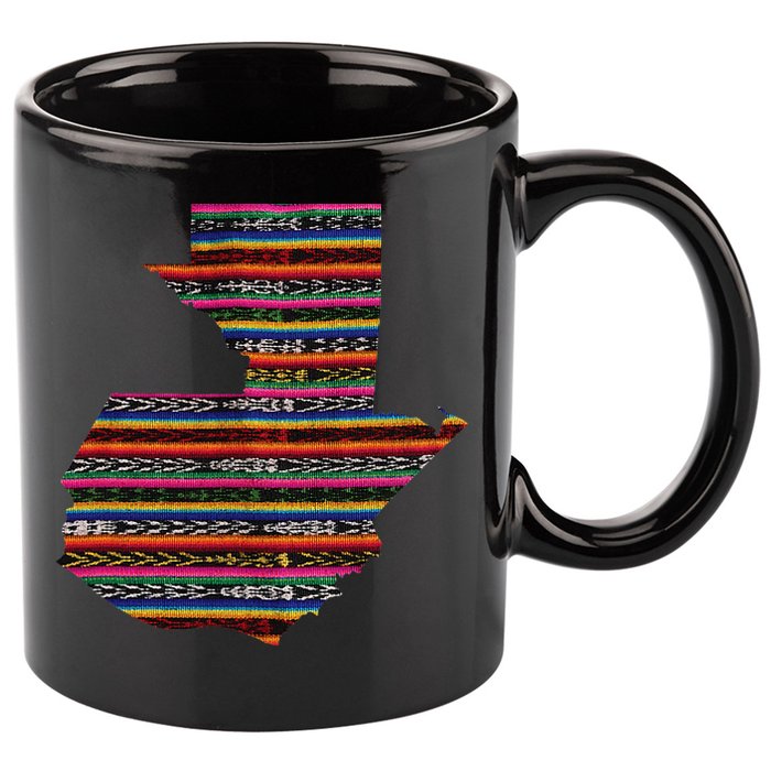 Guatemala Chapin Quetzal Antigua Tikal Tradicional Maya 11oz C Handle Ceramic Mug