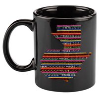 Guatemala Chapin Quetzal Antigua Tikal Tradicional Maya 11oz C Handle Ceramic Mug
