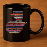 Guatemala Chapin Quetzal Antigua Tikal Tradicional Maya 11oz C Handle Ceramic Mug