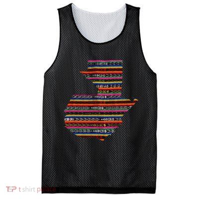 Guatemala Chapin Quetzal Antigua Tikal Tradicional Maya Mesh Reversible Basketball Jersey Tank