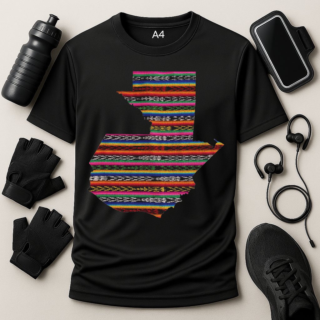 Guatemala Chapin Quetzal Antigua Tikal Tradicional Maya 502 Cooling Performance Crew T-Shirt