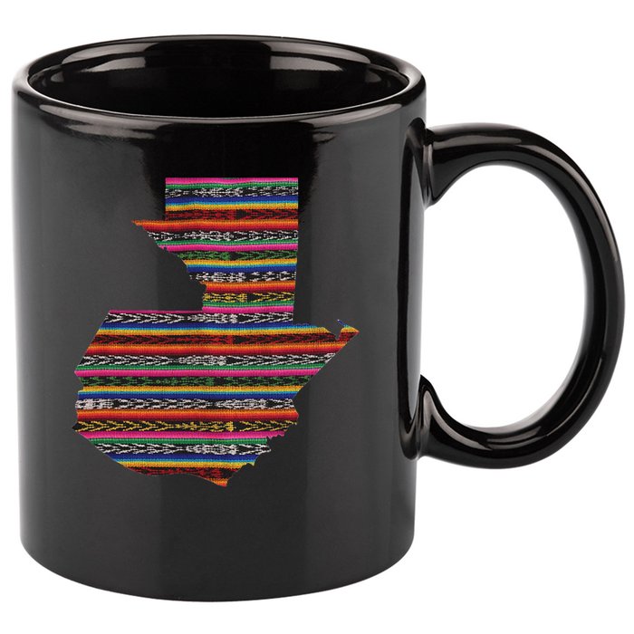 Guatemala Chapin Quetzal Antigua Tikal Tradicional Maya 502 11oz C Handle Ceramic Mug