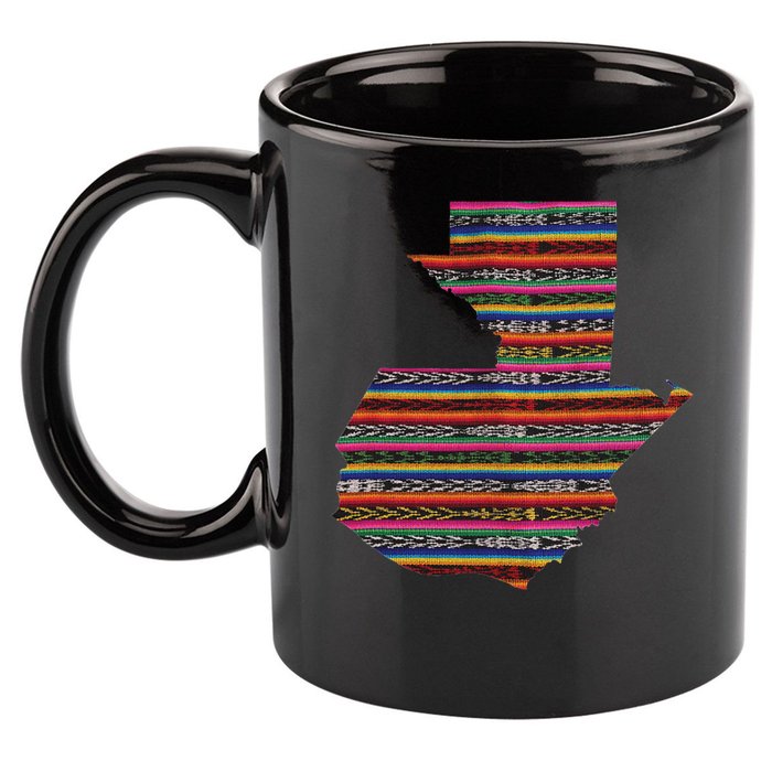 Guatemala Chapin Quetzal Antigua Tikal Tradicional Maya 502 11oz C Handle Ceramic Mug