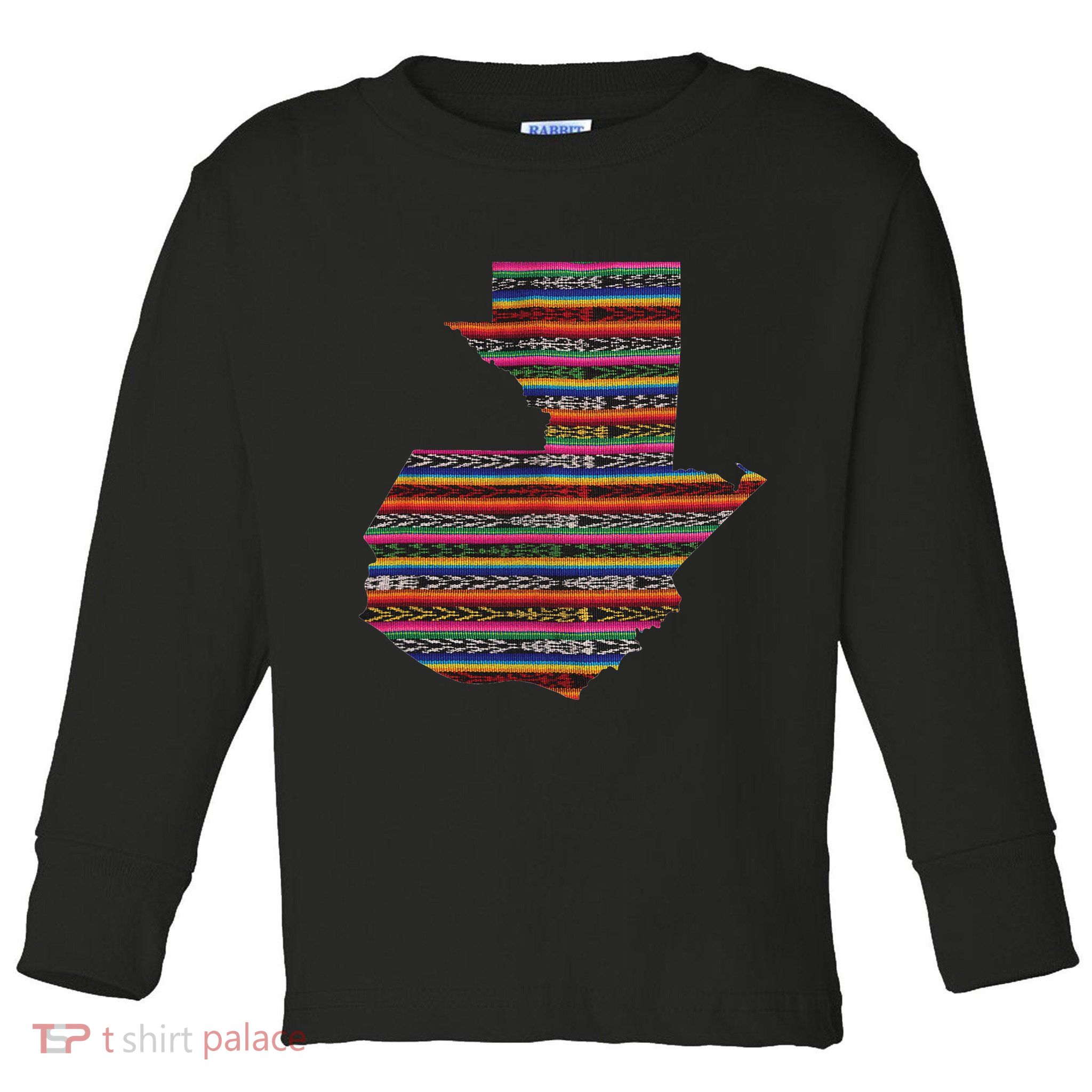 Guatemala Chapin Quetzal Antigua Tikal Tradicional Maya 502 Toddler Long Sleeve Shirt