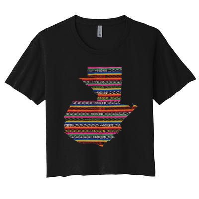 Guatemala Chapin Quetzal Antigua Tikal Tradicional Maya 502 Crop Top