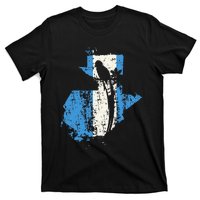 Guatemalan Chapin Quetzal Proud Distressed Modern T-Shirt