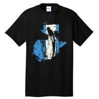 Guatemalan Chapin Quetzal Proud Distressed Modern Tall T-Shirt