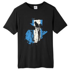 Guatemalan Chapin Quetzal Proud Distressed Modern Tall Fusion ChromaSoft Performance T-Shirt