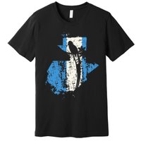 Guatemalan Chapin Quetzal Proud Distressed Modern Premium T-Shirt