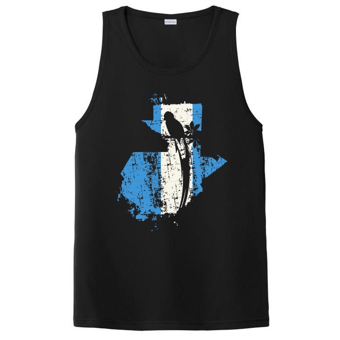 Guatemalan Chapin Quetzal Proud Distressed Modern PosiCharge Competitor Tank