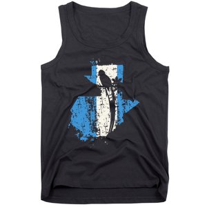 Guatemalan Chapin Quetzal Proud Distressed Modern Tank Top