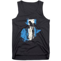 Guatemalan Chapin Quetzal Proud Distressed Modern Tank Top