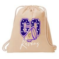 Go Cheer R.A.V.E.N.S Design Drawstring Bag