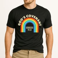 God’s Covenant Rainbow Genesis 9:13 Christian Cooling Performance Crew T-Shirt