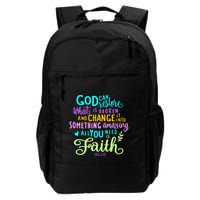 God Can Restore What Is Broken And Change It Into Something Daily Commute Backpack