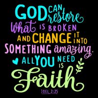 God Can Restore What Is Broken And Change It Into Something Daily Commute Backpack
