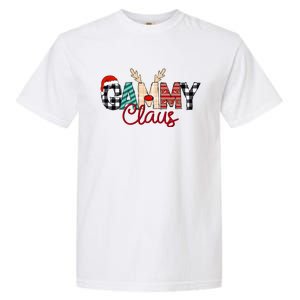 Gammy Claus Reindeer Christmas Gift Garment-Dyed Heavyweight T-Shirt