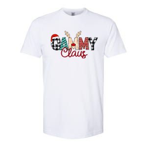 Gammy Claus Reindeer Christmas Gift Softstyle CVC T-Shirt