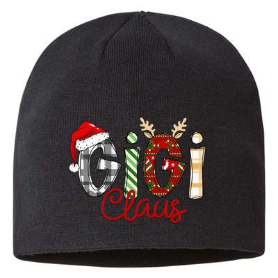 Gigi Claus Reindeer Christmas Idea for Grandma Nana Mimi Sustainable Beanie