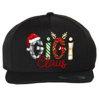 Gigi Claus Reindeer Christmas Idea for Grandma Nana Mimi Wool Snapback Cap