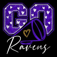Go Cheer Ravens Sprots Fan Team Toddler Sweatshirt
