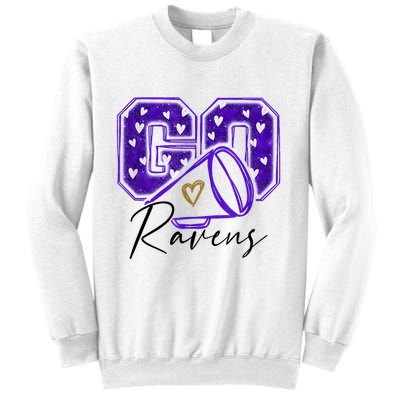 Go Cheer Ravens Sprots Fan Team Sweatshirt