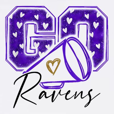Go Cheer Ravens Sprots Fan Team T-Shirt