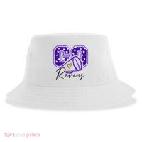 Go Cheer Ravens Sprots Fan Team Sustainable Bucket Hat