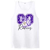 Go Cheer Ravens Sprots Fan Team PosiCharge Competitor Tank