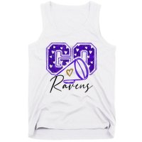 Go Cheer Ravens Sprots Fan Team Tank Top