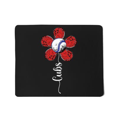 Graphic Cubs Retro Styles 80s Cubs Name Personalized Mousepad
