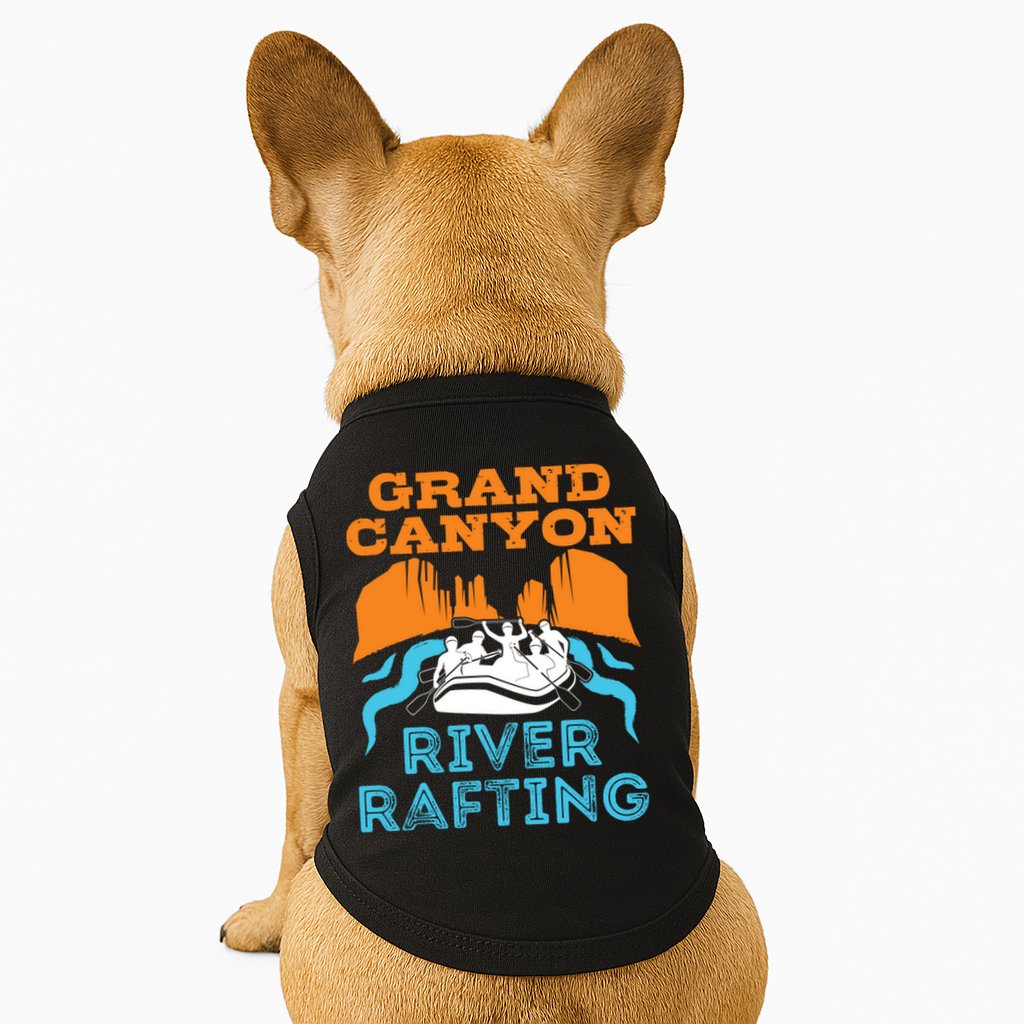 Grand Canyon River Rafting National Park Colorado River Gift Doggie Tank