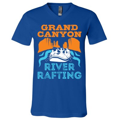 Grand Canyon River Rafting National Park Colorado River Gift V-Neck T-Shirt