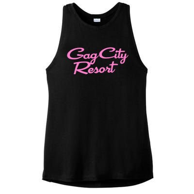 Gag City Resort Ladies PosiCharge Tri-Blend Wicking Tank