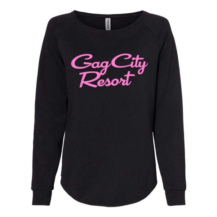 Gag City Resort Womens California Wash Sweatshirt