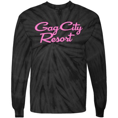 Gag City Resort Tie-Dye Long Sleeve Shirt