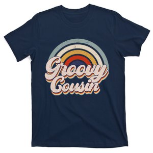 Gnoovy Cousin Retro Birthday Family 1st Birthday Gifts T-Shirt