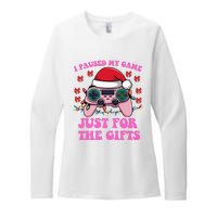 Gamer Christmas Red Hat Gaming Xmas Video Games B.O.Y.S Christmas Pj Womens CVC Long Sleeve Shirt