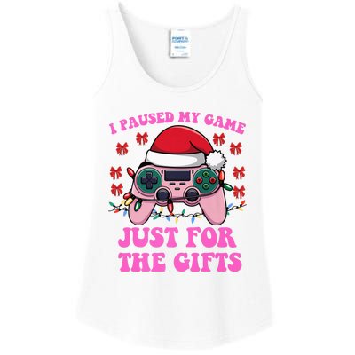 Gamer Christmas Red Hat Gaming Xmas Video Games B.O.Y.S Christmas Pj Ladies Essential Tank