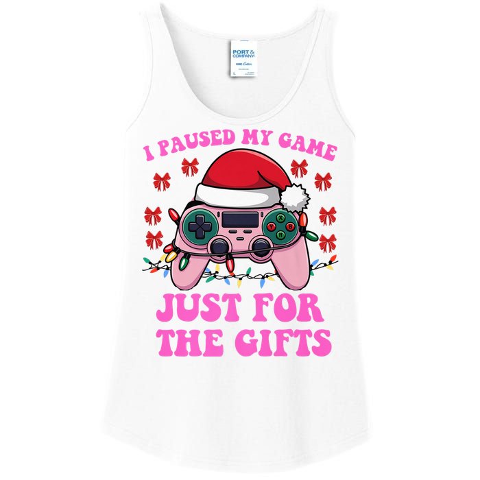 Gamer Christmas Red Hat Gaming Xmas Video Games B.O.Y.S Christmas Pj Ladies Essential Tank