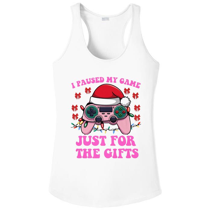 Gamer Christmas Red Hat Gaming Xmas Video Games B.O.Y.S Christmas Pj Ladies PosiCharge Competitor Racerback Tank